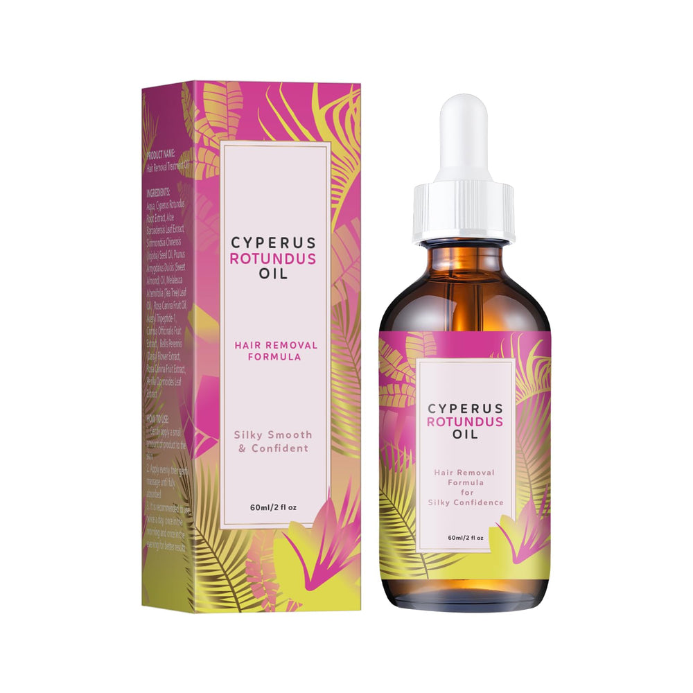 JOSMAX Cyperus Rotundus Oil bottle for natural hair reduction and moisture