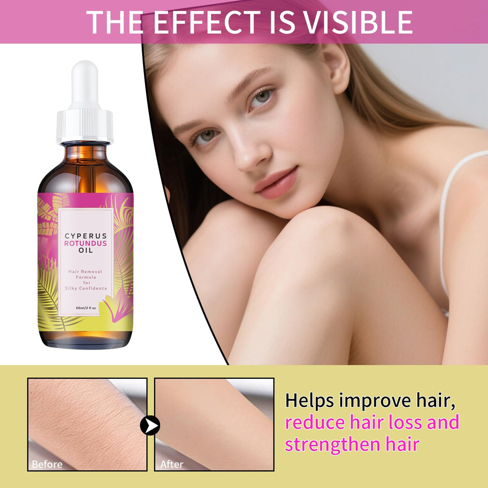 JOSMAX oil on leg, skin appears moisturized and calm