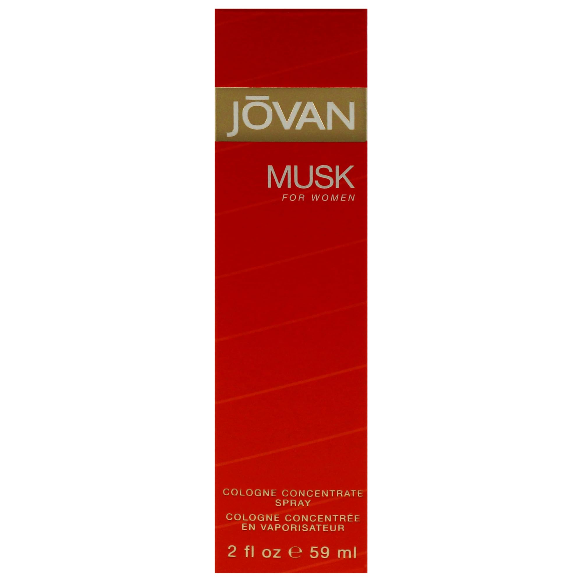 Jovan Woman packaging box showing gifting-ready presentation