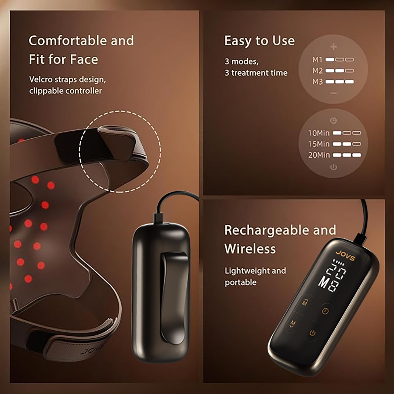 JOVS nano-grade silicone shell delivers ultra-lightweight, comfortable wear