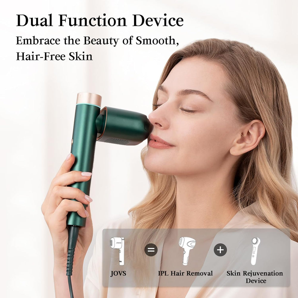 JOVS device enabling full-body use in under ten minutes at home.