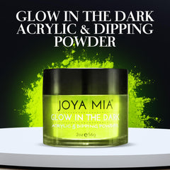 JOYA MIA dip powder application swatch demonstrates smooth, easy-to-use texture.