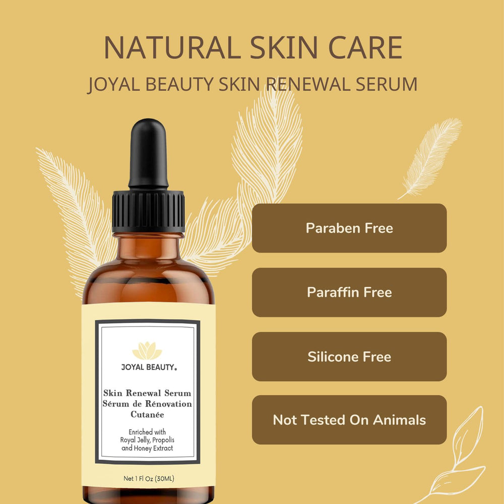 JOYAL BEAUTY serum under makeup for radiant base.