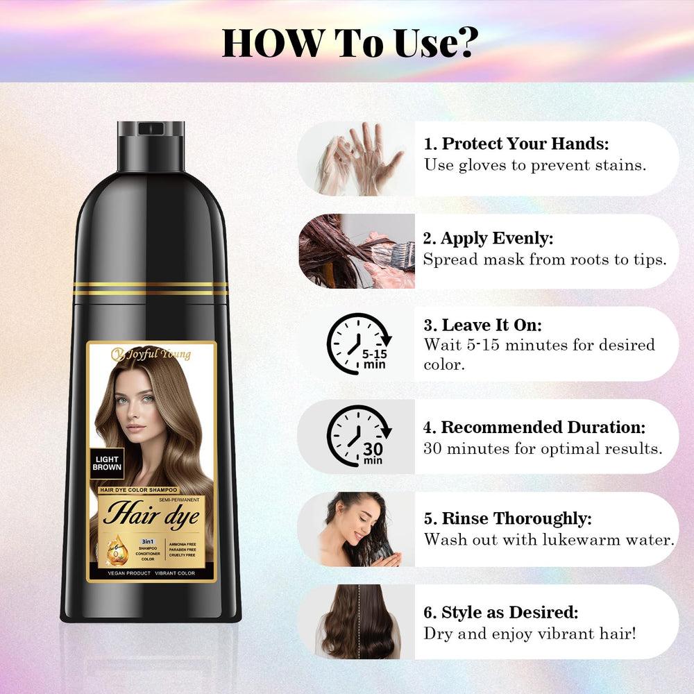Joyful Young bottle demonstrates the 3-in-1 function.