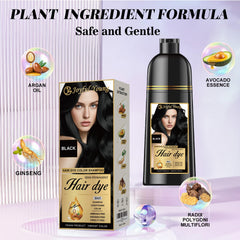 Joyful Young application on dry hair delivers quick at-home gray coverage with no tools.