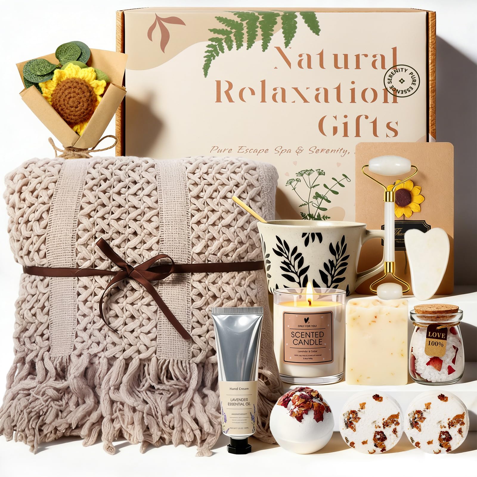 Joyvella Get Well Basket blanket image offering warm comfort during recovery