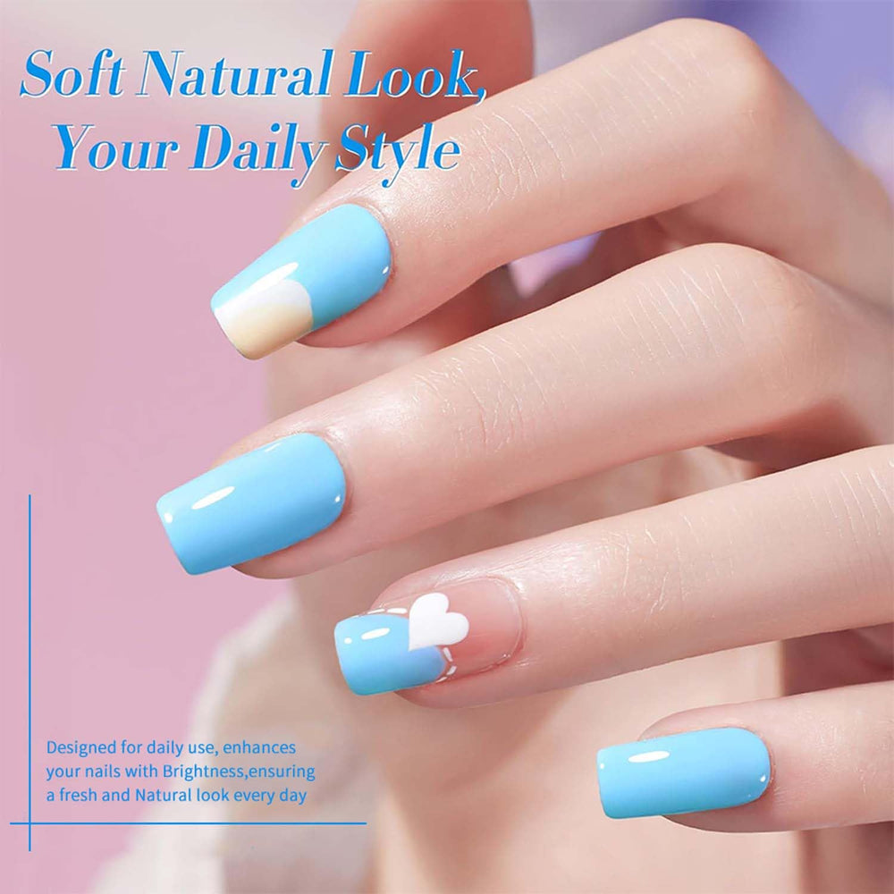 JR polish cures quickly under LED/UV light for efficiency