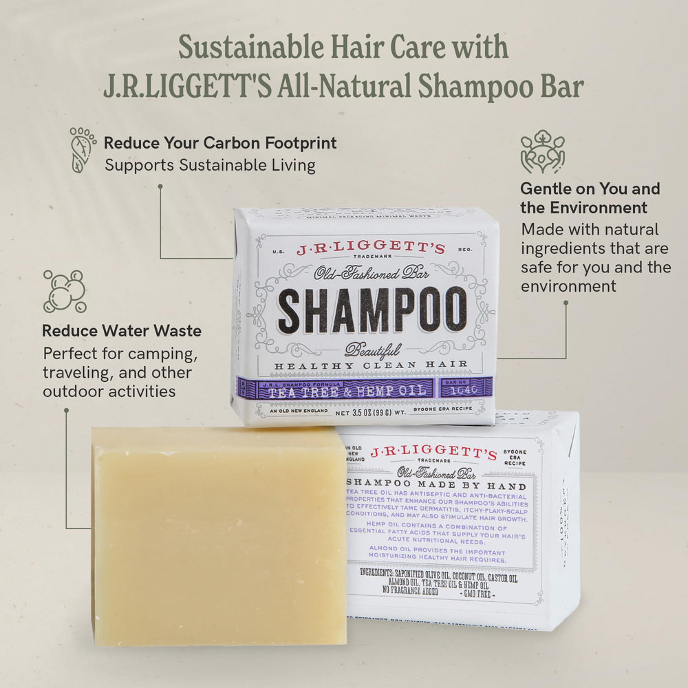Handmade heritage of J.R.LIGGETT'S shampoo bars from Cornish, NH