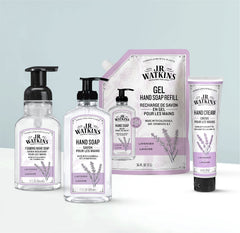 Avocado oil-rich formula in J.R. Watkins hand cream for nourished skin.
