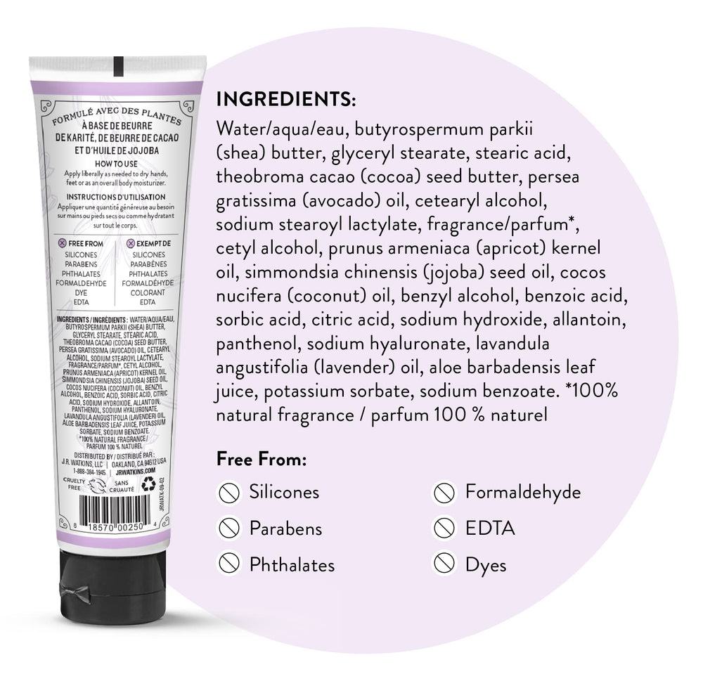 3.3oz tube by J.R. Watkins for on-the-go moisture.
