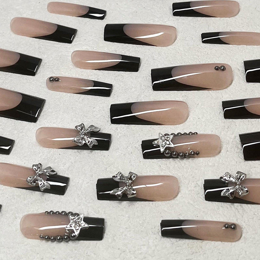 Jremg press-on nails showing the 12 sizes for a snug fit