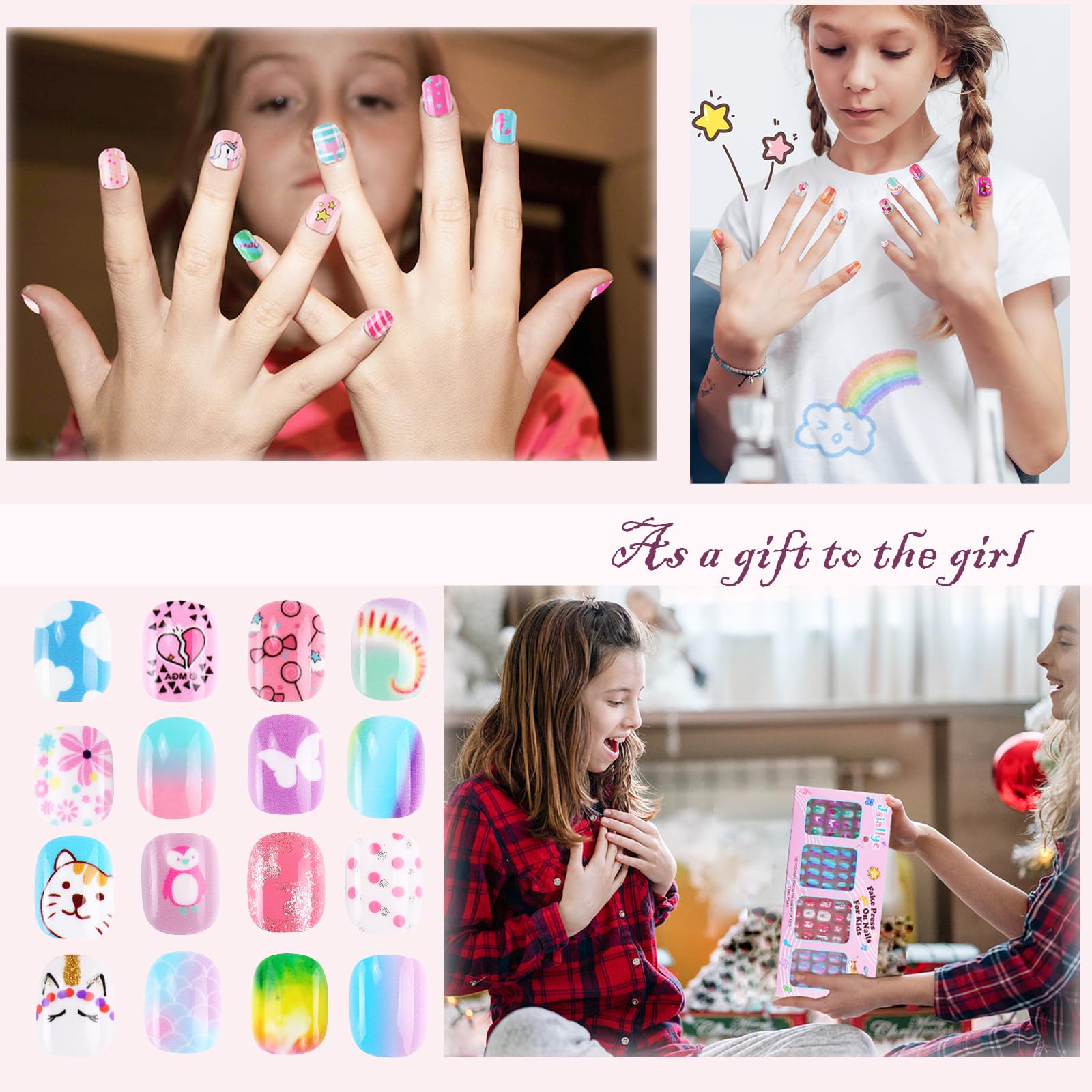 Jsiallye non-toxic ABS material keeps nails gentle and durable.