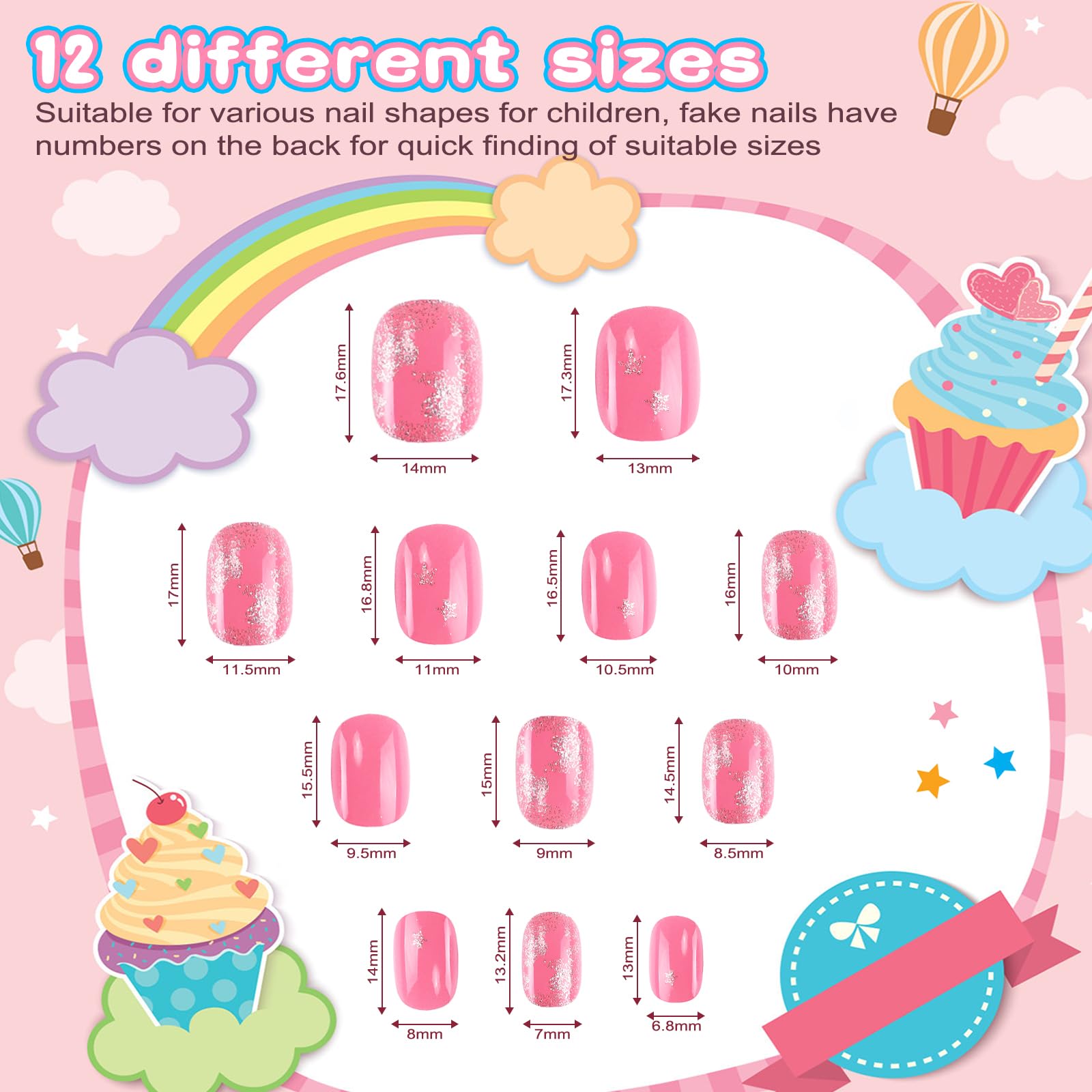 Jsiallye unicorn flamingo cloud patterns add colorful style and imagination.