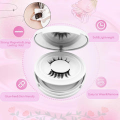 Compact Hunnyfit case keeps lashes portable and ready to refresh on the go.