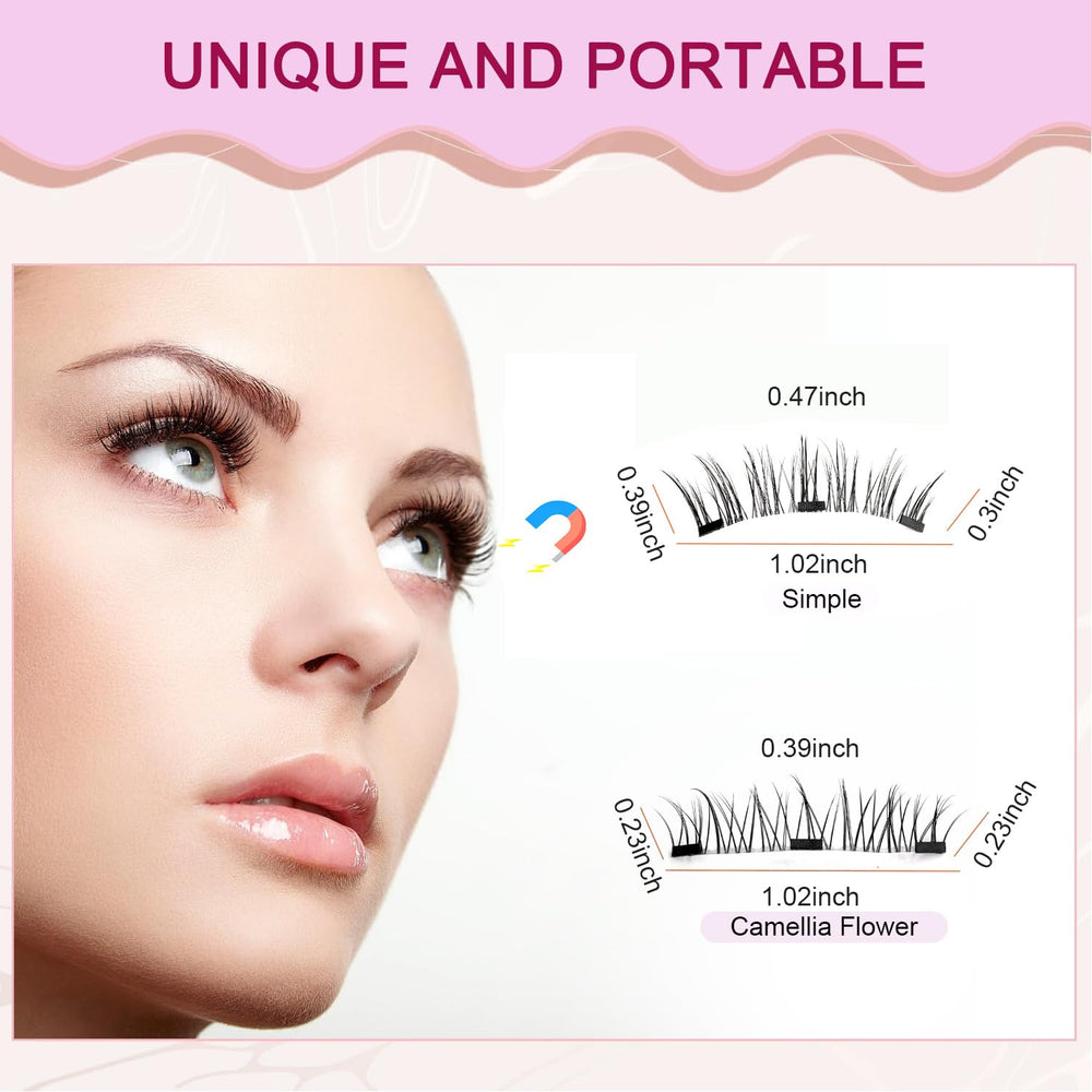 Reusable Hunnyfit lashes reduce waste while maintaining performance.