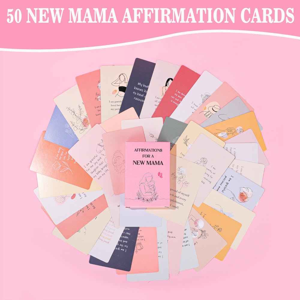 JSTUMB greeting card, heartfelt note for the new mom