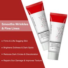 Jsykt All In One Cream hand-application promotes a smooth, hydrated finish.