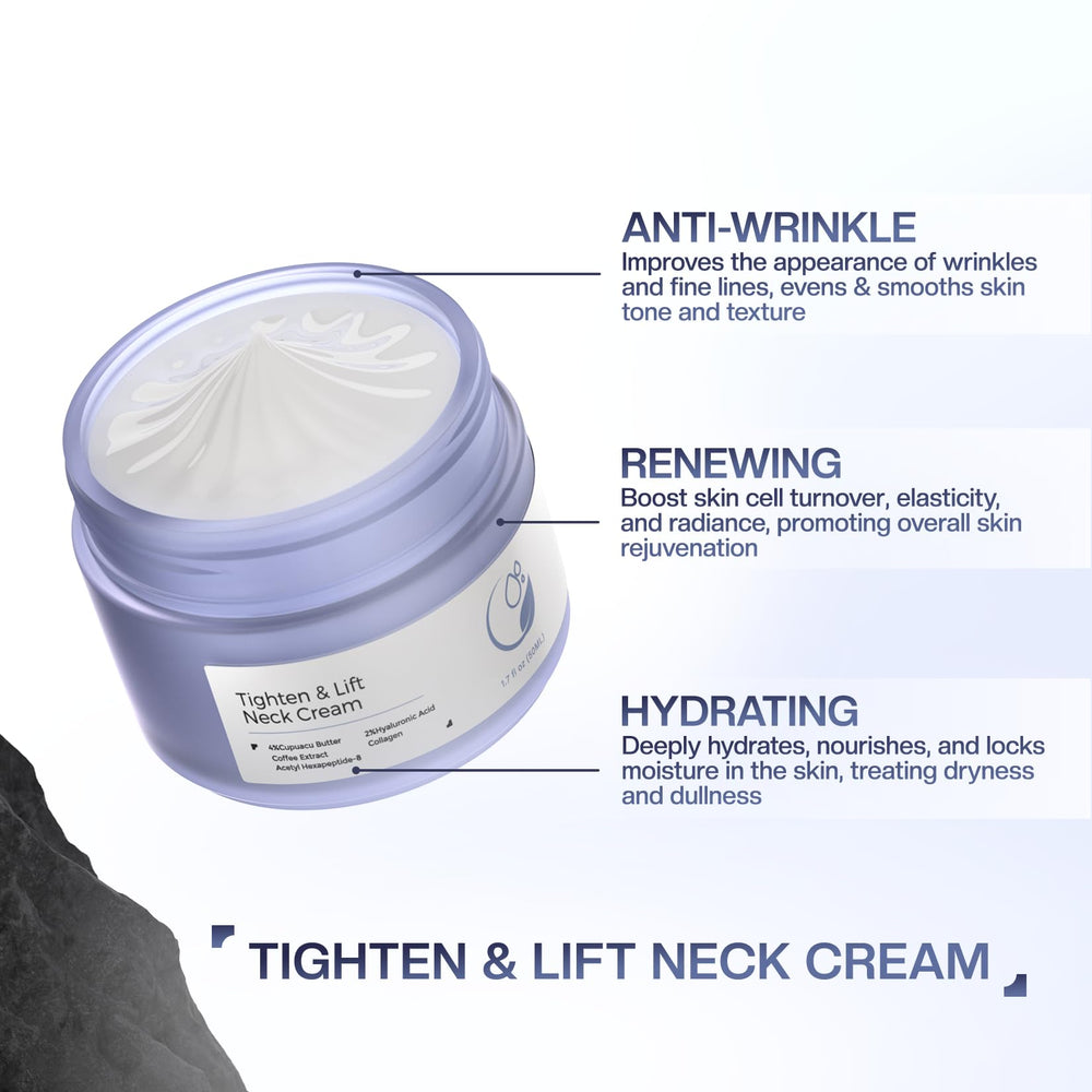 Jtopyrt compact neck cream tube for travel-friendly routine.