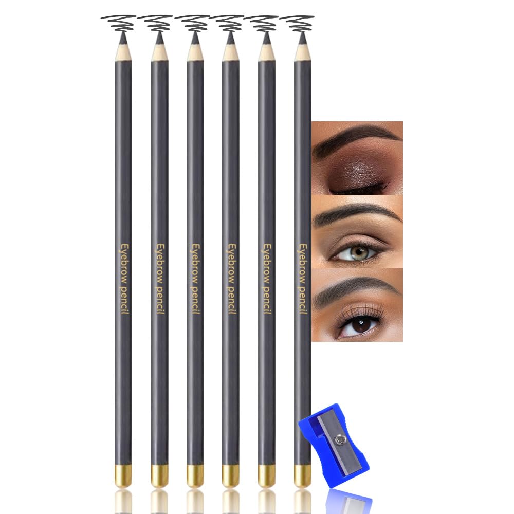 JUAAZIN brow pencil set packaging for quick, ready-to-use brow makeup.