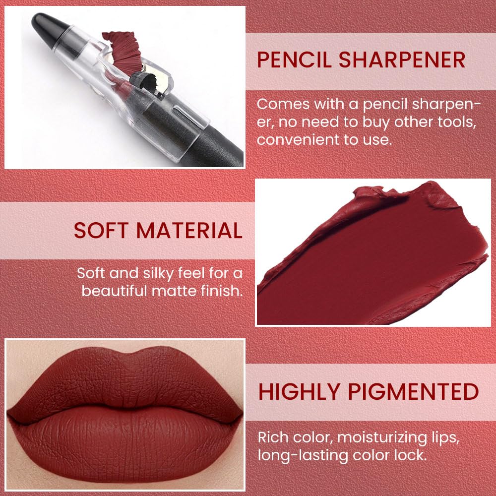 JUAAZIN longwear lip color stays up to 12 hours in busy routines