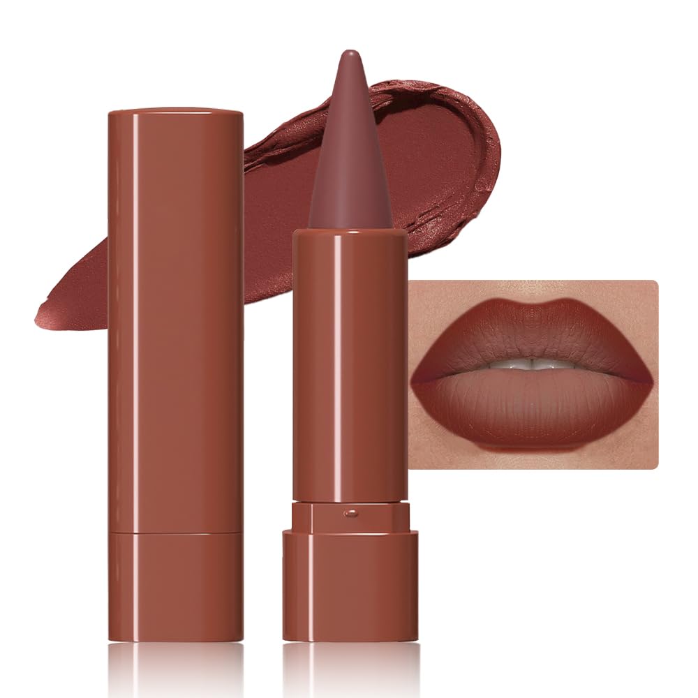 JUAAZIN reddish-brown gradient lip liner pencil for precise contour