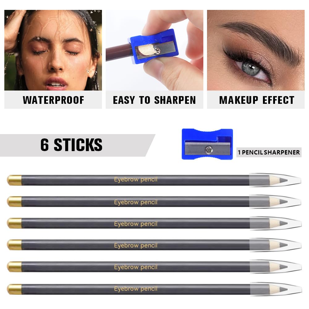 JUAAZIN waterproof formula swatches demonstrate smudge-proof wear.