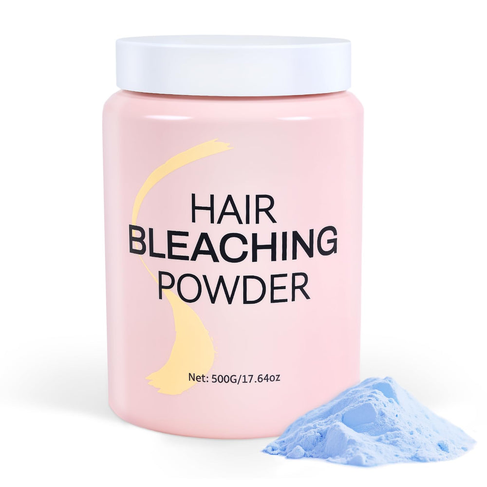 JUANCHI Hair Bleach Powder packaging shows professional-grade formula for salon-ready results.