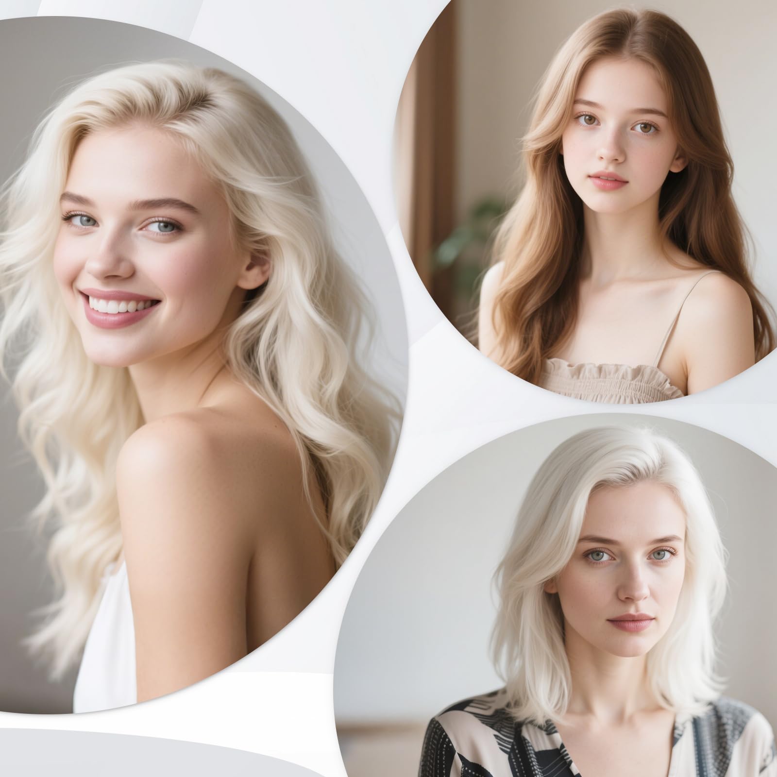 JUANCHI hair bleach powder texture close-up reveals fine, clump-free powder