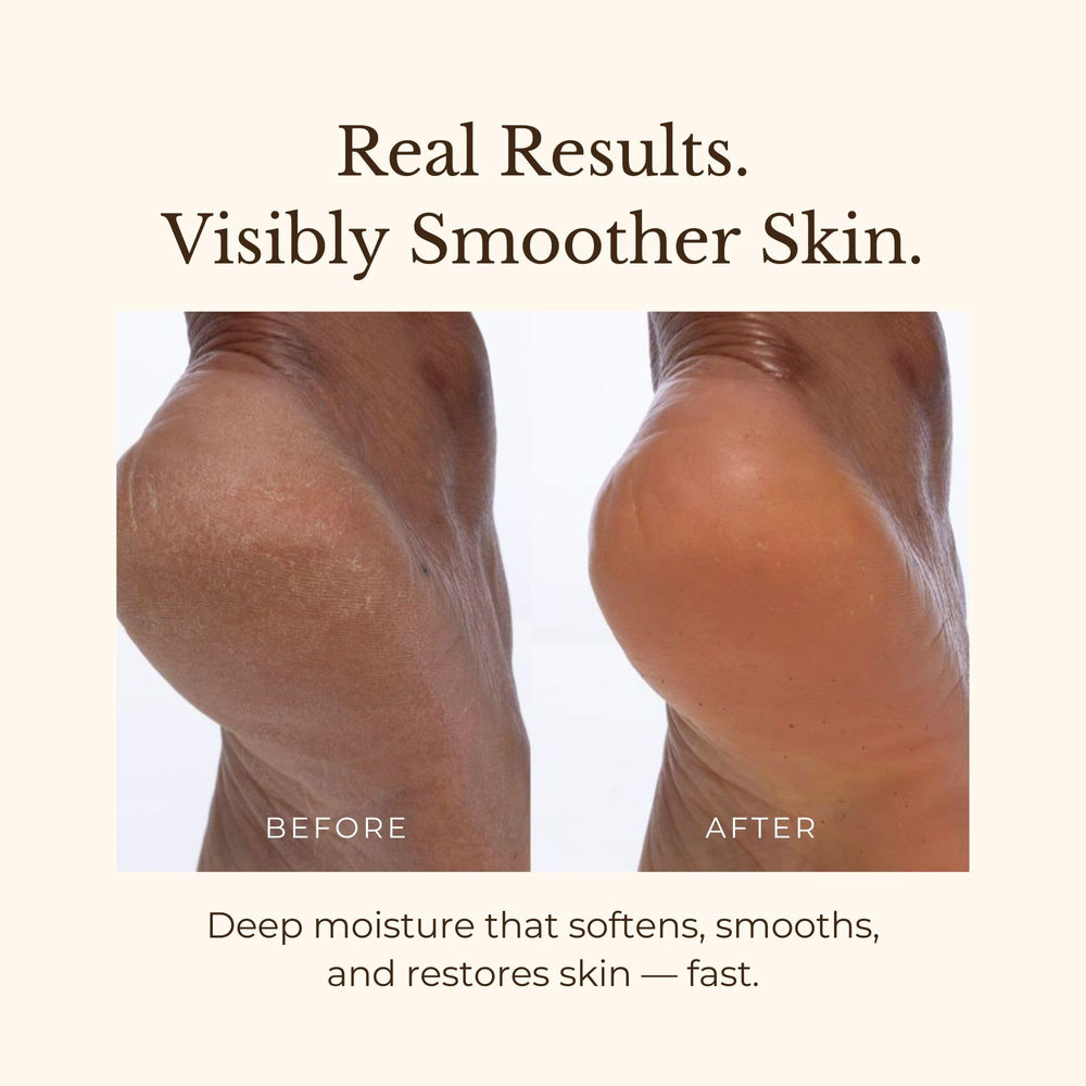 Juara Candlenut Body Creme applied to skin demonstrates quick absorption