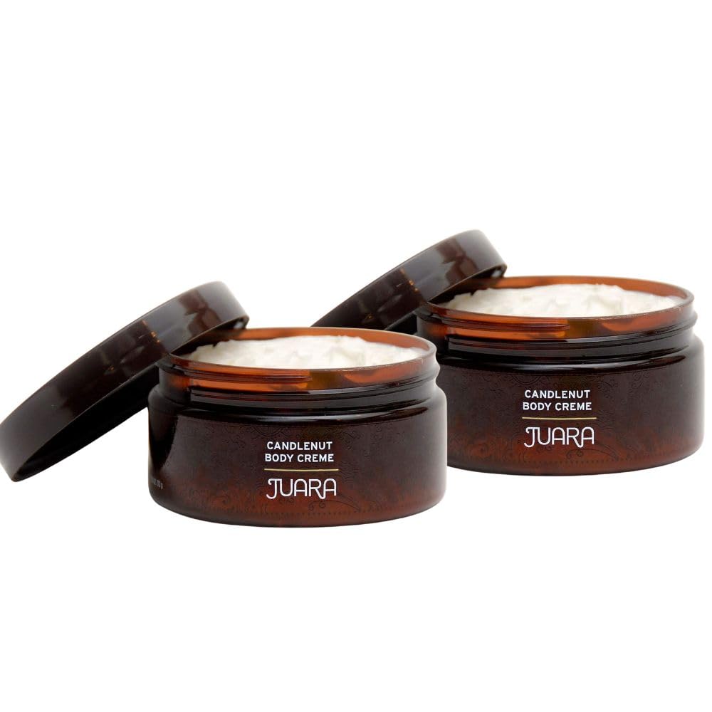 Texture closeup reveals creamy, fast-absorbing consistency ideal for daily use