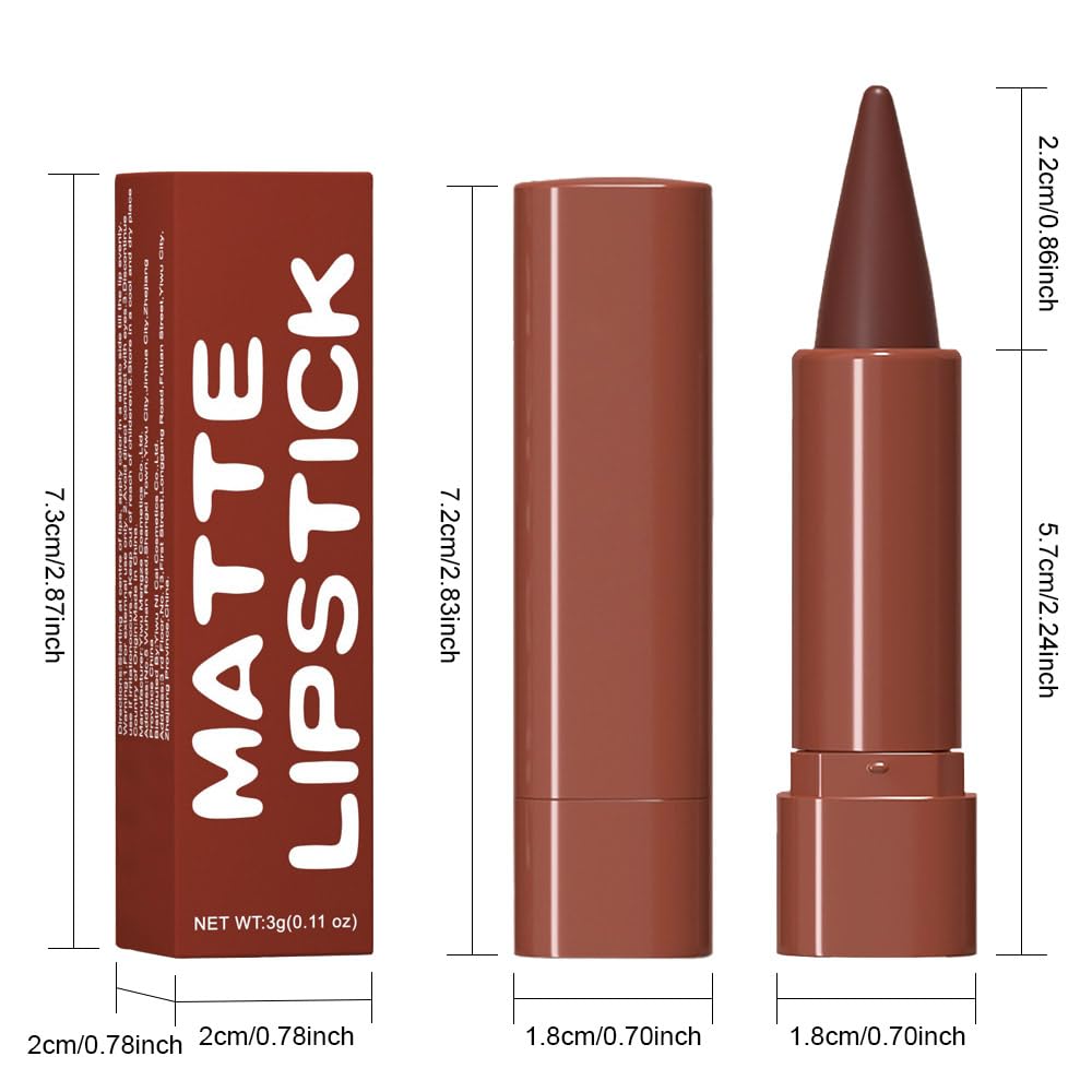 JUAAZIN Travel-Friendly Lip Pencil compact for on-the-go touch ups