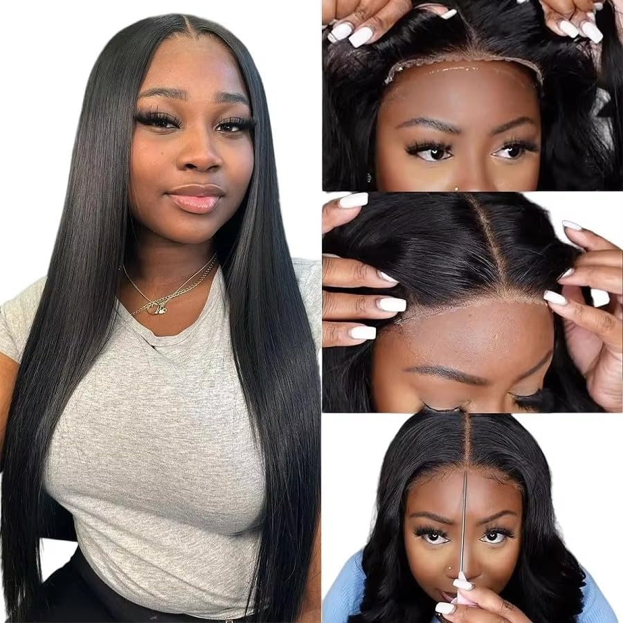 JUBOTIN pre-cut lace and natural hairline for ready-to-style wear.