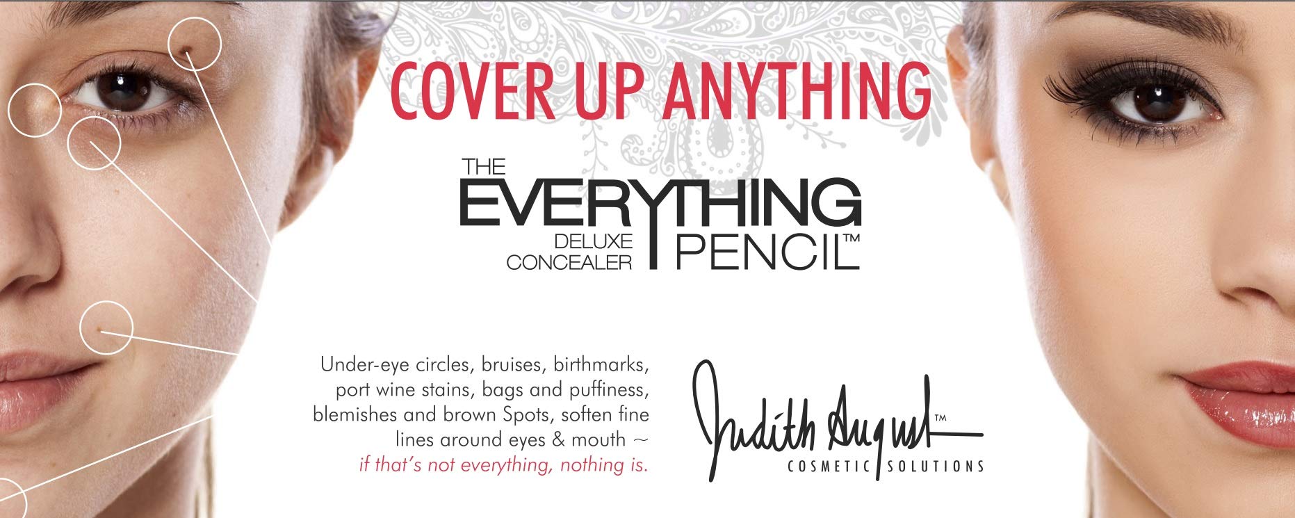 Judith August Everything Pencil Deluxe in a travel-friendly compact for on-the-go touch-ups.