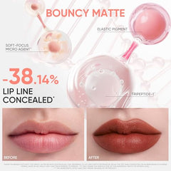 JUDYDOLL Cushion Matte Lip Cream packaging designed for elegance and portability.