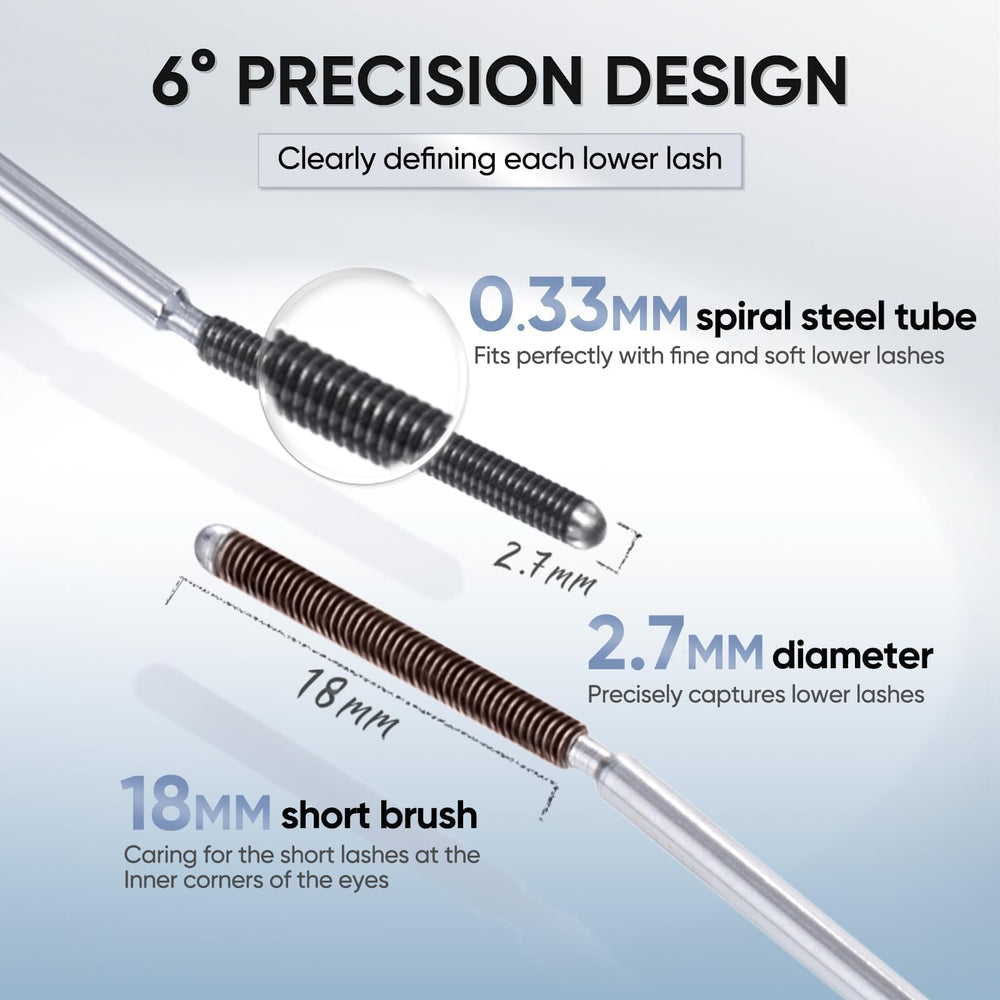 JUDYDOLL iron wand tubing mascara design for smooth application.