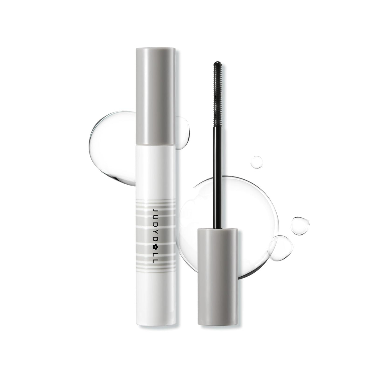JUDYDOLL Mascara Remover bottle front showing gentle gel for waterproof makeup