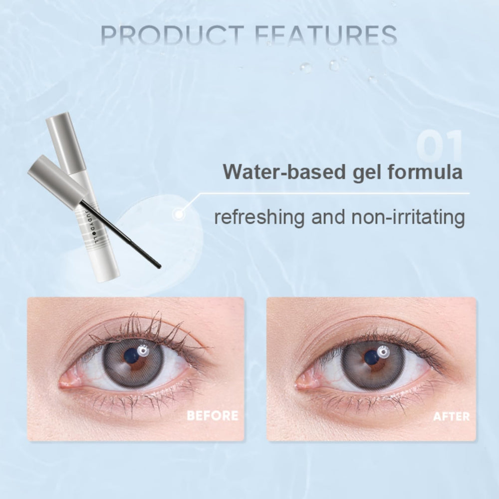 JUDYDOLL Mascara Remover water-based gel texture appears refreshing and non-irritating