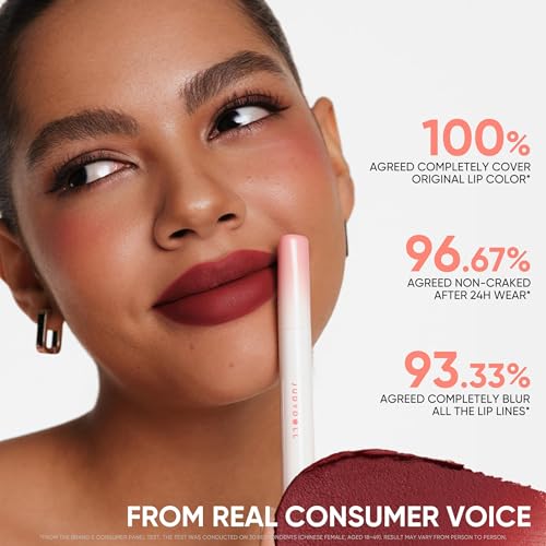 JUDYDOLL Pigmented red shade collection adds bold, confident color.