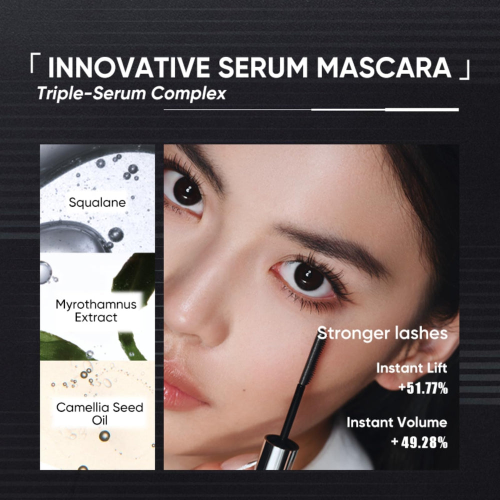 JUDYDOLL mascara serum drops provide conditioning for healthier-looking lashes.