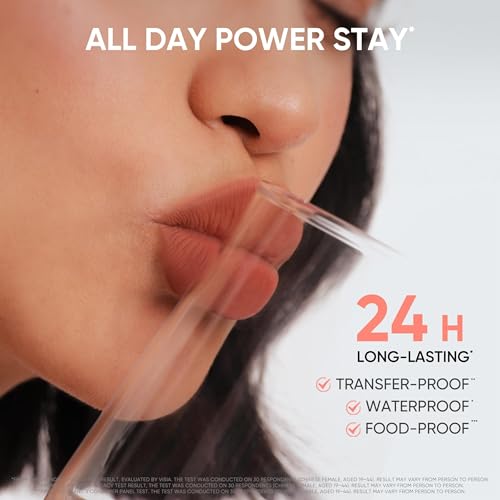 JUDYDOLL Smudge-proof and transfer-proof formula stays in place all day.