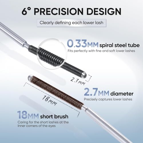 JUDYDOLL Ultra-Fine Brush enhances separation while thickening every lash
