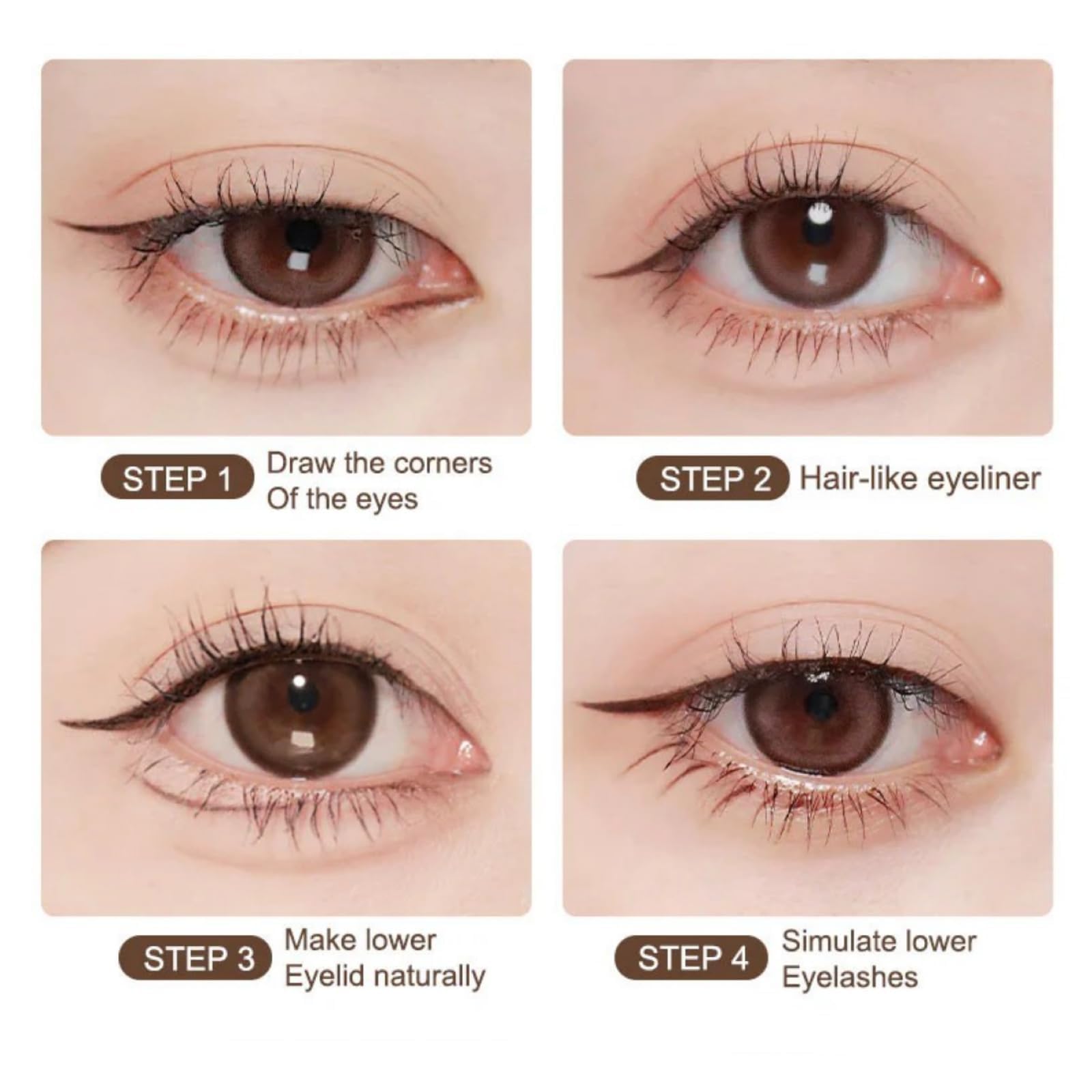 JUDYDOLL Ultra-Fine Eyeliner hooded eyes-friendly tip