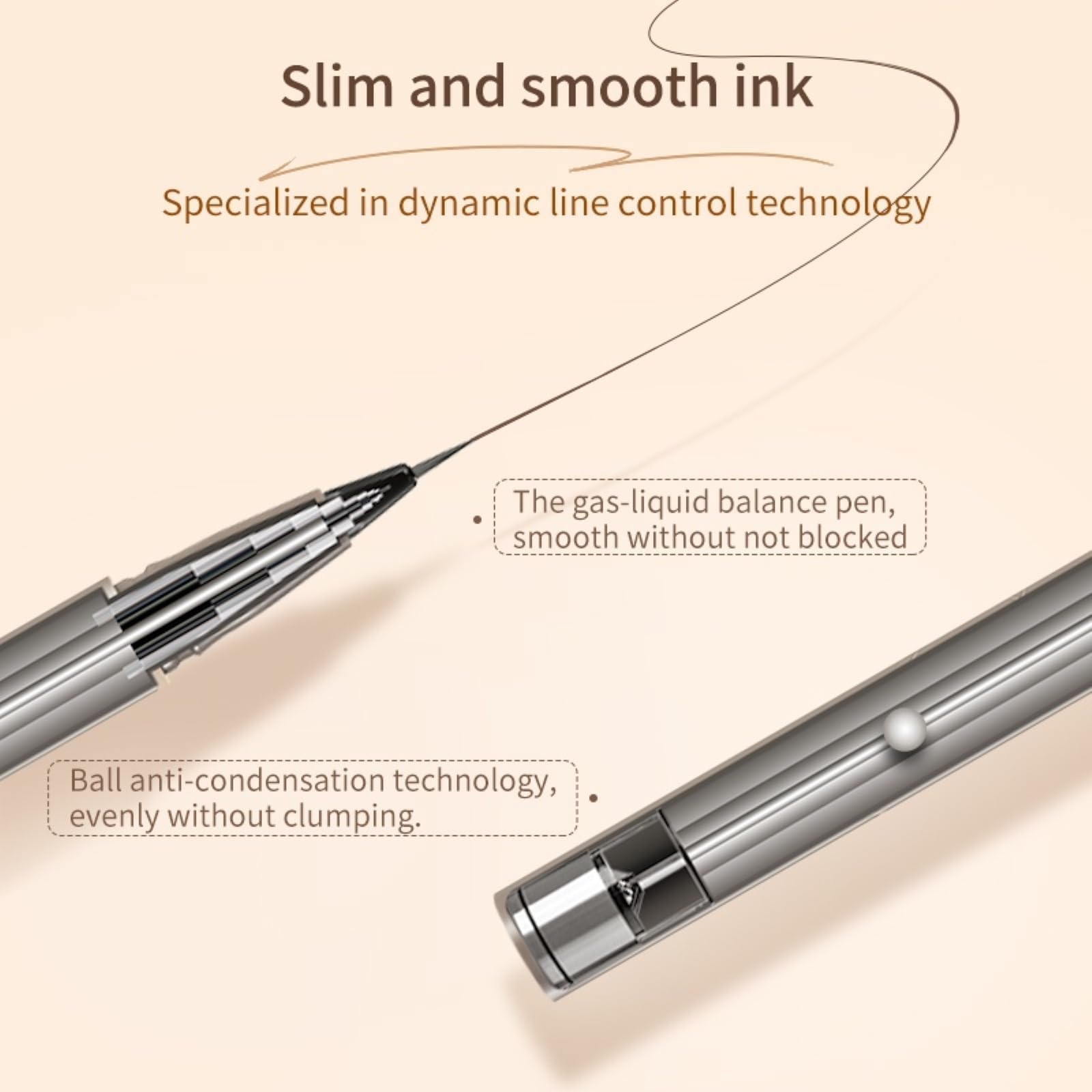 JUDYDOLL Ultra-Fine Eyeliner waterproof formula on lid