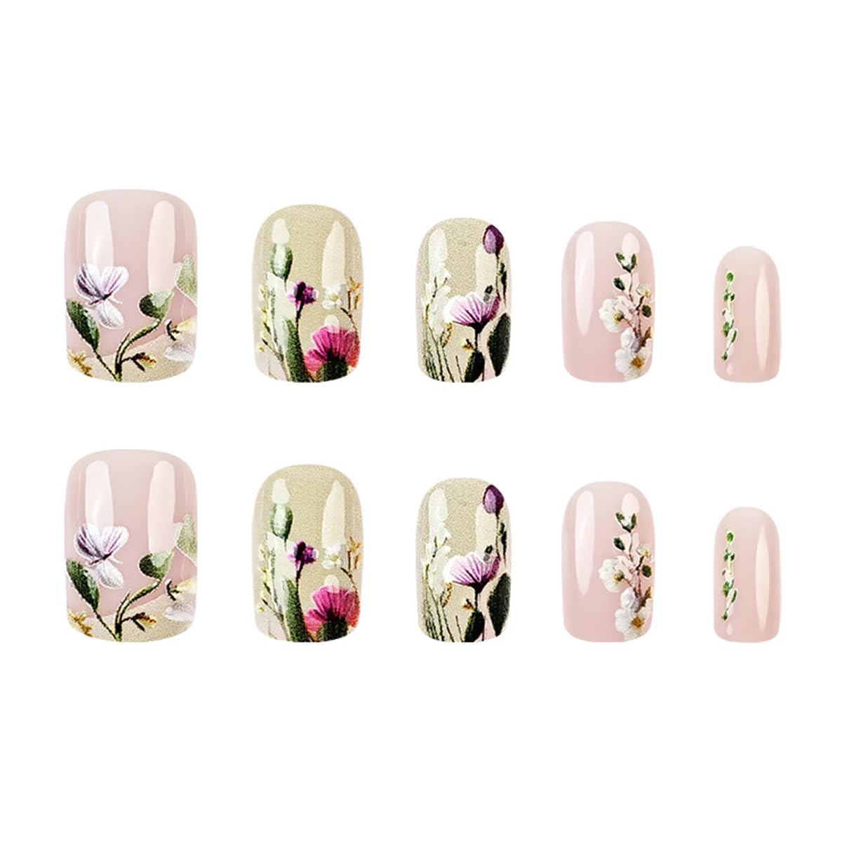 Juggssa glue stickers and nail file included for secure application