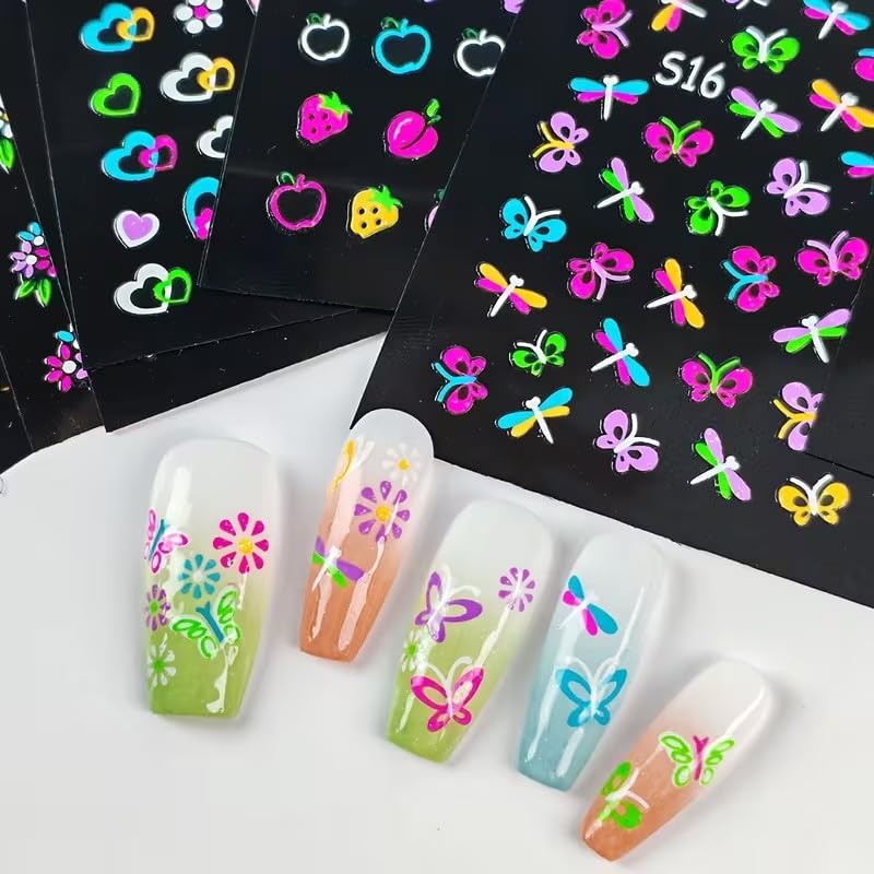 Juggssa self-adhesive stickers simplify DIY nail art