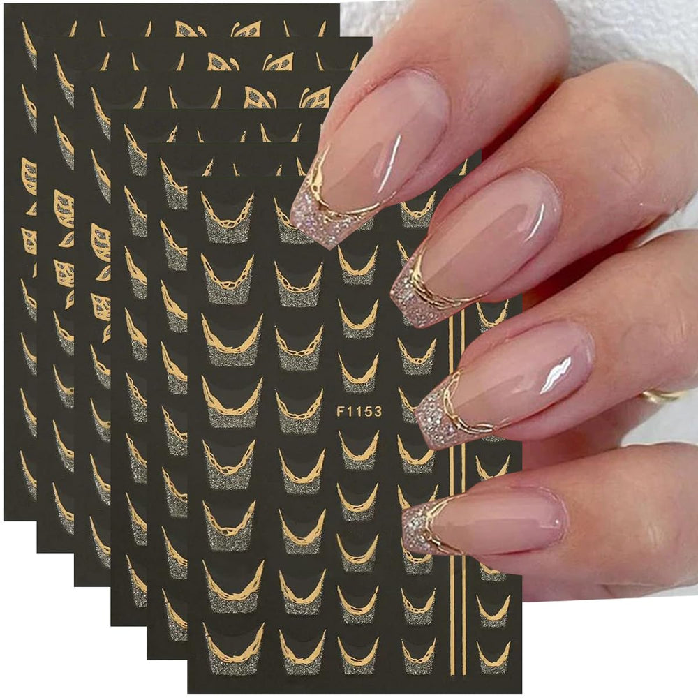 Juggssa valentines love heart nail stickers for easy romantic nail art.
