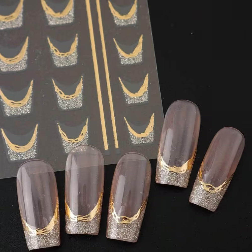 Juggssa valentines nail stickers set is ideal for DIY nail art.