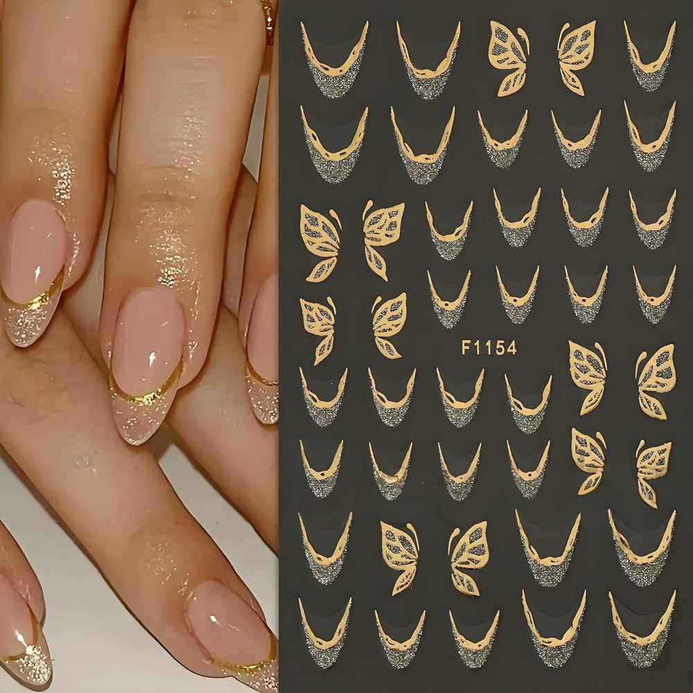Juggssa winter wedding nail decorations complement cool palettes with elegance.