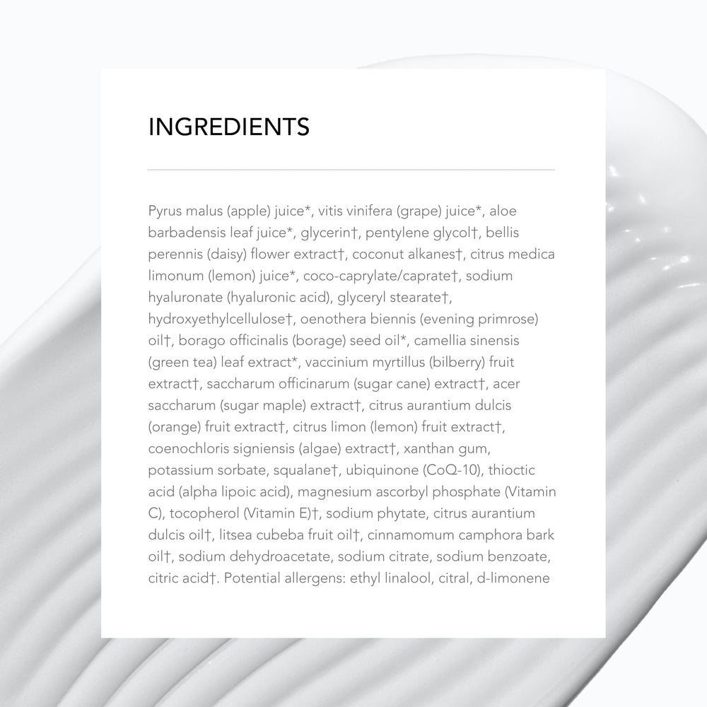 Concept image suggesting potential brightening and radiance improvements