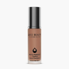 Juice Beauty Phyto-Pigments Flawless Serum Foundation bottle shows premium vegan packaging for lasting coverage